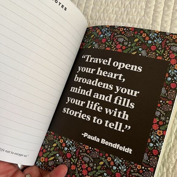 Travel Planner Paperback Book Journal - Picture 5 of 11